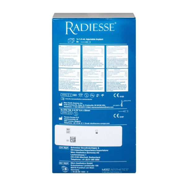 Radiesse 1 5ml back