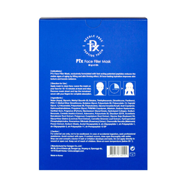 PTx Face Filler Mask back